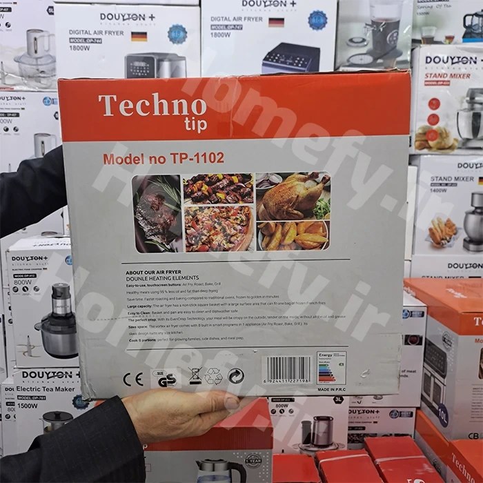 سرخکن بدون روغن تکنو مدل TP-1102