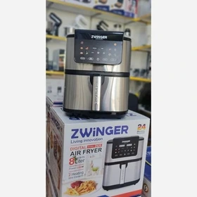 سرخ کن بدون روغن زوینگر مدل Z620 ظرفیت ۸ لیتر استیل ضد زنگ